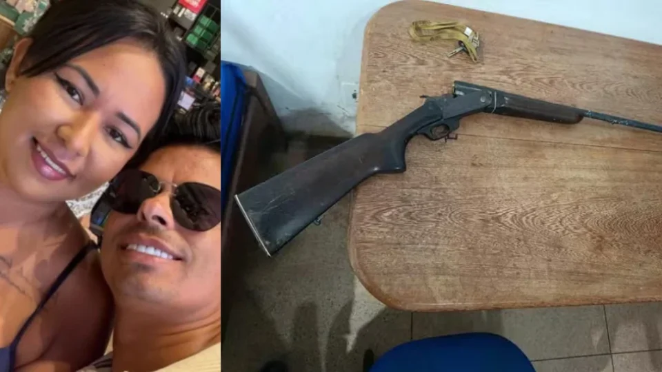 Espingarda é apreendida após mulher ser baleada na cabeça durante tentativa de feminicídio no Pará