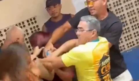 ELEIÇÕES 2026: mulheres brigam durante votação em escola de Santa Bárbara do Pará