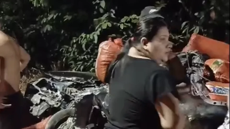 VEJA O VÍDEO | Grave acidente na Estrada da Ceasa deixa três vítimas