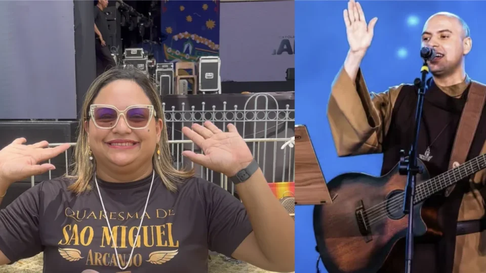“Ele marcou minha história”, diz devota que chegou às 7h para ver Frei Gilson em Belém