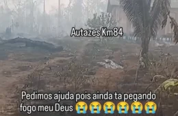FOGO NO AMAZONAS | Vídeo mostra devastação causada por queimadas em Autazes
