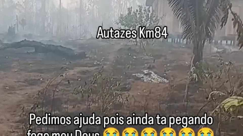 FOGO NO AMAZONAS | Vídeo mostra devastação causada por queimadas em Autazes