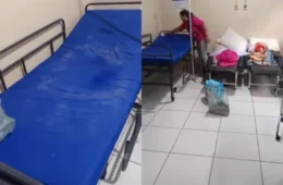 DENÚNCIA | Pacientes estão há cinco dias sem troca de lençóis dos leitos em hospital