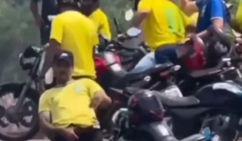 ATOS OBSCENOS | Carreatas de Lula e Flávio Bolsonaro têm momentos de tensão