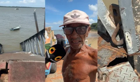 VEJA O VÍDEO | Trapiche volta a afundar e dificulta trabalho de comerciantes e carregadores