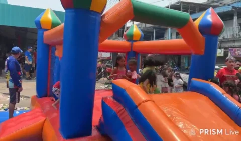 VEJA | No dia das crianças, mercado promove espaço infantil com playground e personagens