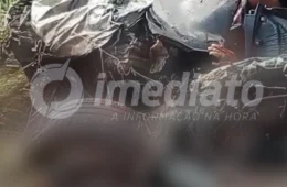 IMAGENS FORTES | Duas pessoas morrem e duas ficam gravemente feridas em acidente