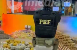 Motorista tentou fugir, mas foi pego com quase 500Kg de drogas em carreta na BR-364