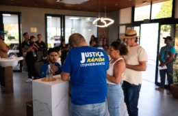 Justiça Rápida Itinerante alcança índice quase total de acordos em atendimento no distrito de Nova Samuel e Candeias