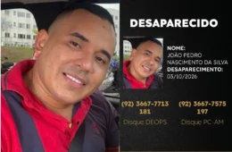 Homem sai de casa e desaparece no Lago Azul; família pede ajuda para encontrá-lo