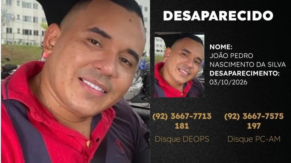 Homem sai de casa e desaparece no Lago Azul; família pede ajuda para encontrá-lo