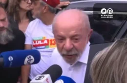 “Serei eternamente grato”: Lula agradece carinho do povo brasileiro antes de votar