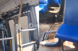 VÍDEO: Passageira expõe “Amarelinho” em péssimas condições durante trajeto na Zona Leste de Manaus