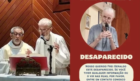 Paróquia São Jorge pede ajuda para localizar Frei Geraldo, desaparecido em Manaus