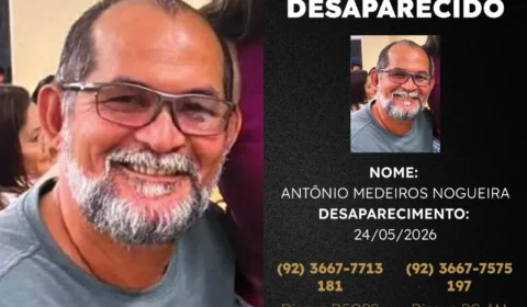 Homem sai do trabalho e desaparece na zona norte de Manaus