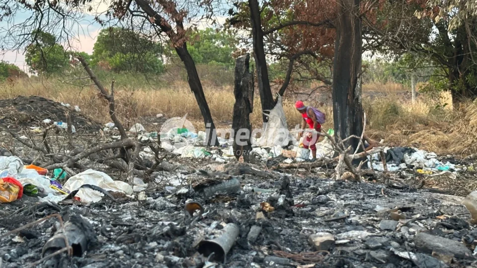 Terreno abandonado vira ponto de consumo de drogas e acumula lixo em Boa Vista