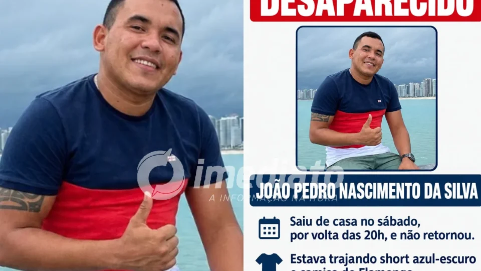 CADÊ JOÃO PEDRO? Homem desaparece após sair de casa e família busca respostas