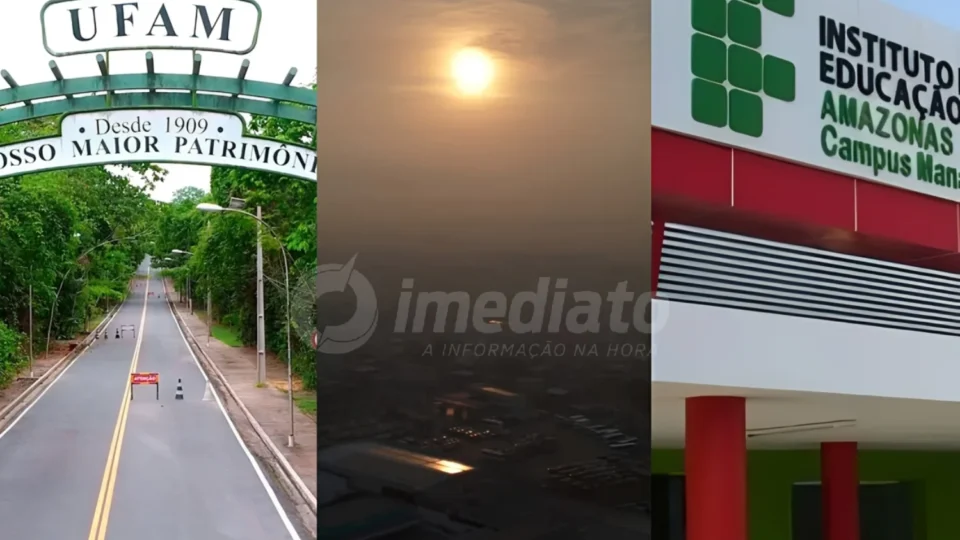MANAUS SUFOCADA: UFAM e IFAM suspendem aulas presenciais por causa da fumaça