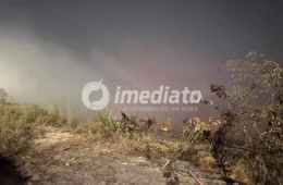 ALERTA: Incêndio no Distrito Industrial chega ao terceiro dia e fumaça encobre áreas de Manaus