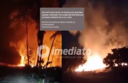 BOA VISTA DO RAMOS EM ALERTA: moradores oferecem R$ 200 para população ajudar a combater incêndio