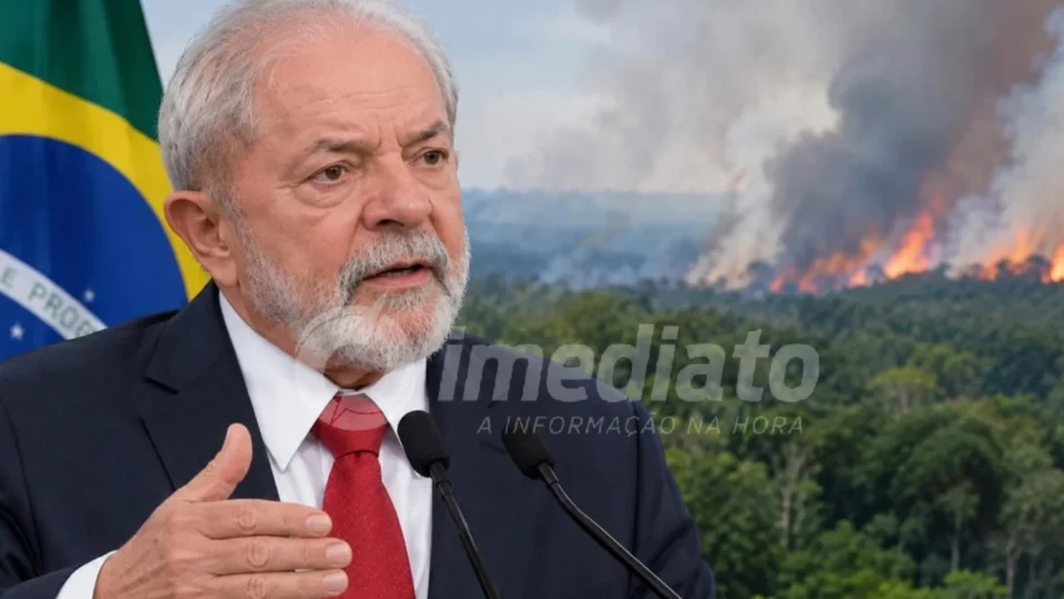 “O POVO VAI RESPIRAR AR PURO”: Lula anuncia envio de 290 profissionais e seis aeronaves para combater incêndios no Amazonas