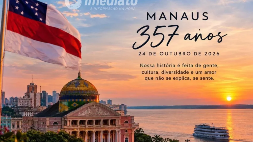 MANAUS COMPLETA 357 ANOS: história, cultura e a força de um povo que faz da capital amazonense um símbolo da Amazônia