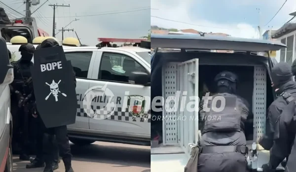 VEJA VÍDEO: Pai se entrega e liberta filho de 1 ano após 3 horas de terror em Manaus