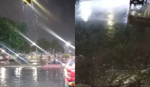 VEJA VÍDEO: chuva atinge áreas de Manaus após dias de calor e fumaça intensa