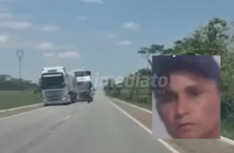 Identificado motociclista morto em colisão com caminhão na BR-364