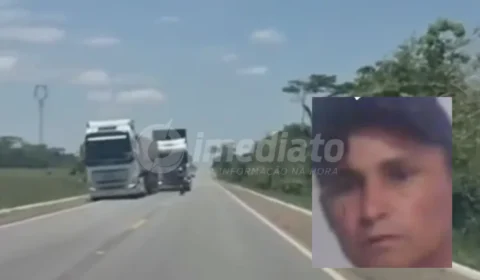 Identificado motociclista morto em colisão com caminhão na BR-364