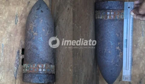 VEJA AS IMAGENS: Objeto encontrado por pescadores é levado para casa e mobiliza equipe antibomba no Amazonas