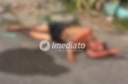 “JUSTIÇA COM AS PRÓPRIAS MÃOS”: Homem acusado de assalto é brutalmente espancado com pedaços de madeira