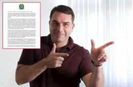 Flávio Bolsonaro muda carta, abandona título de “presidente eleito” e se declara “líder do Brasil”