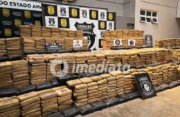 Carga milionária de maconha colombiana é descoberta em sítio às margens do rio Negro