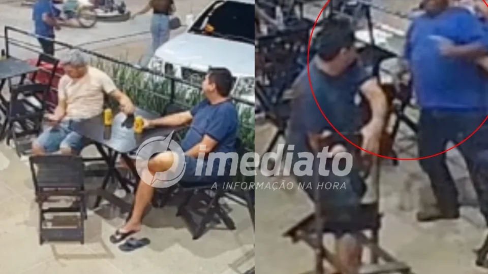VEJA VÍDEO: Homem leva cadeirada durante cobrança de dívida e mata ex-amigo a facadas