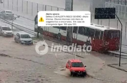 ALÍVIO EM MANAUS: Chuva forte, trovões e ventania dão trégua ao calor sufocante e à fumaça das queimadas