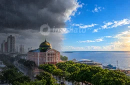 ALÍVIO: Chuva e queda nas queimadas fazem Manaus voltar a registrar ar ‘bom’ e ‘moderado’