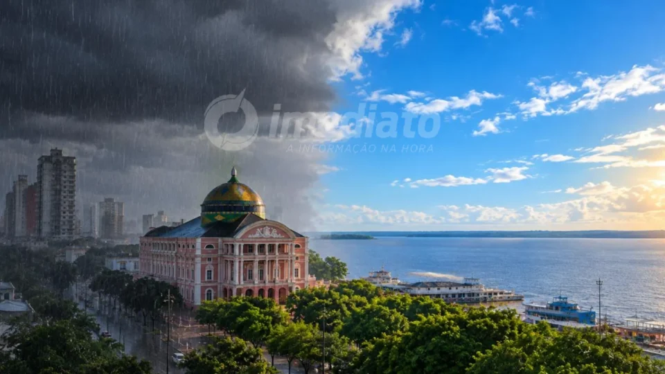 ALÍVIO: Chuva e queda nas queimadas fazem Manaus voltar a registrar ar ‘bom’ e ‘moderado’