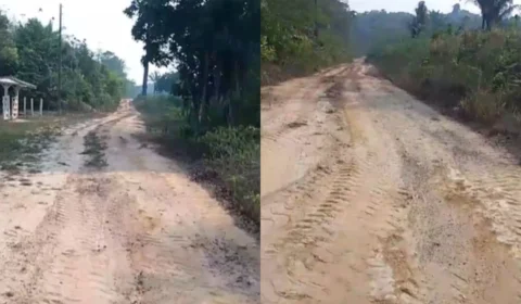 Moradores denunciam obra inacabada e cobram melhorias no Ramal do 13, em Autazes
