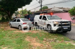 NA MIRA DO TRATOR! Reintegração de posse causa tumulto em área verde no bairro Flores