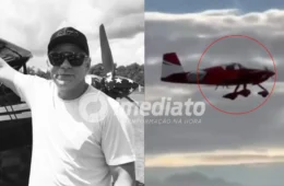 TRAGÉDIA EM SP: Novo vídeo mostra momento em que avião cai e mata empresário amazonense; VEJA