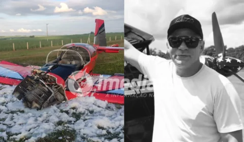 TRAGÉDIA EM SP: foto revela avião destruído após queda que matou empresário amazonense