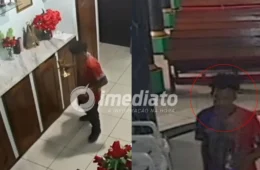 INACREDITÁVEL: homem invade igreja e leva cálice sagrado durante furto