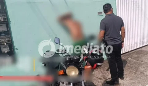 ‘Caçada’ termina com prisão de suspeito e recuperação de moto furtada em Boa Vista
