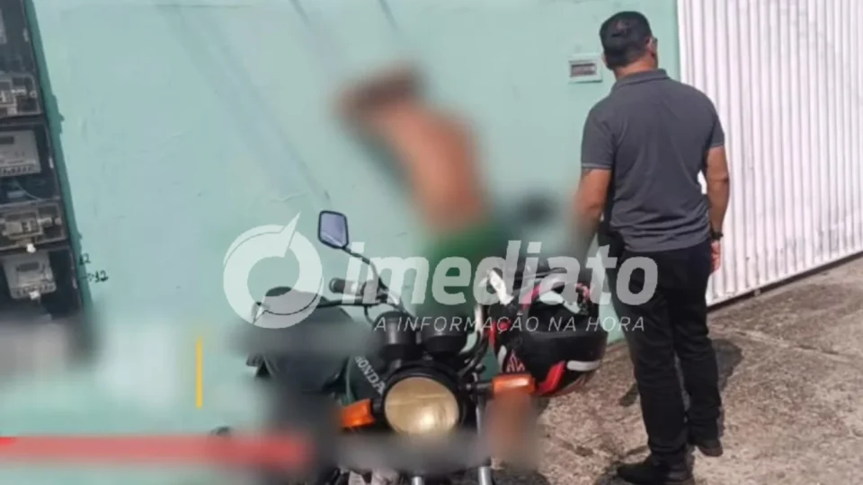 ‘Caçada’ termina com prisão de suspeito e recuperação de moto furtada em Boa Vista