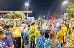 Bloco do 22 reúne apoiadores em ato de apoio a Flávio Bolsonaro em Roraima