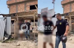 Condenado por tentativa de homicídio e outros crimes é capturado enquanto trabalhava em obra no Amazonas