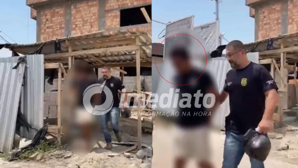 Condenado por tentativa de homicídio e outros crimes é capturado enquanto trabalhava em obra no Amazonas