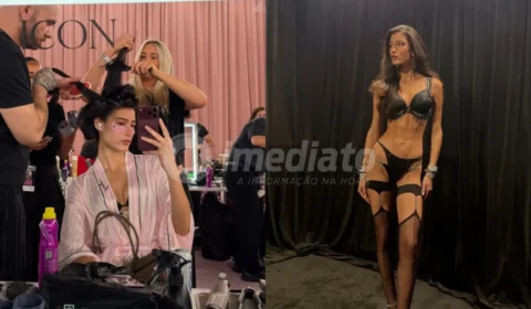 VEJA O VIDEO; Modelo descoberta em shopping de Porto Velho estreia na passarela da Victoria’s Secret
