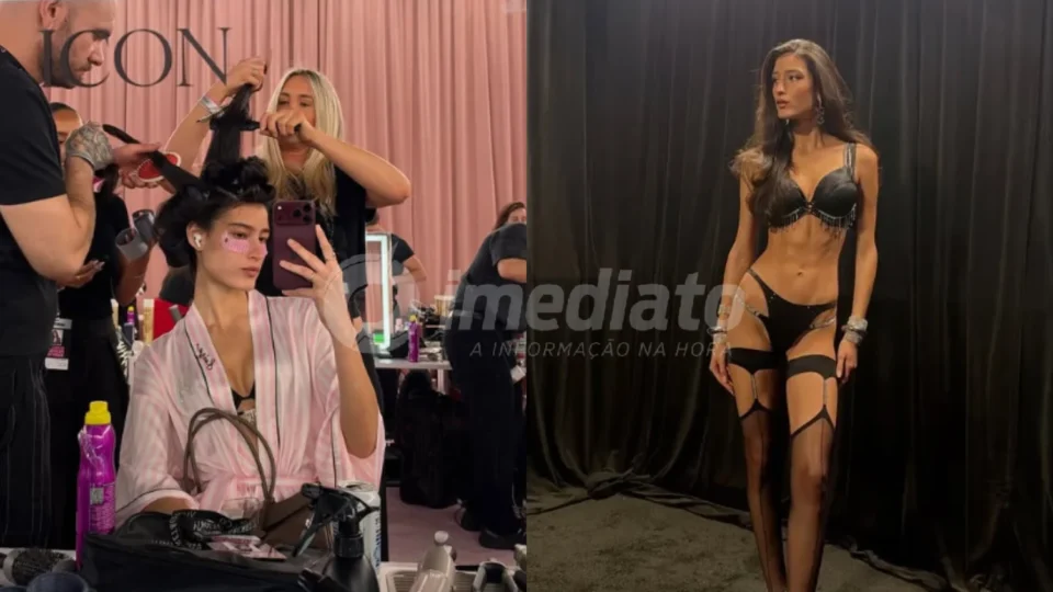 VEJA O VIDEO; Modelo descoberta em shopping de Porto Velho estreia na passarela da Victoria’s Secret